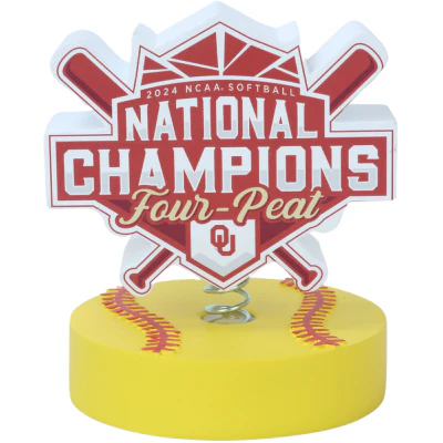 Oklahoma Sooners 2024 Softball National Champions Bobbleheads - Image 4