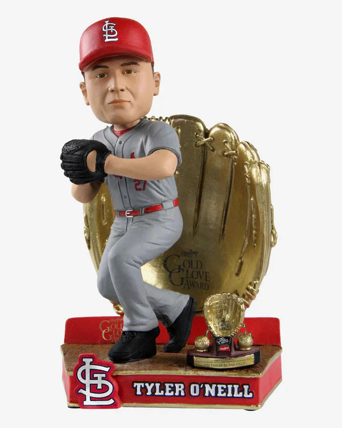 Tyler O'Neill St. Louis Cardinals 2021 Gold Glove MLB Baseball Bobblehead
