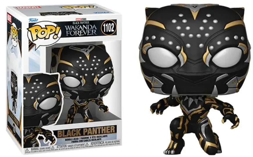 Black Panther Funko Pop! Black Panther Wakanda Forever Bobblehead