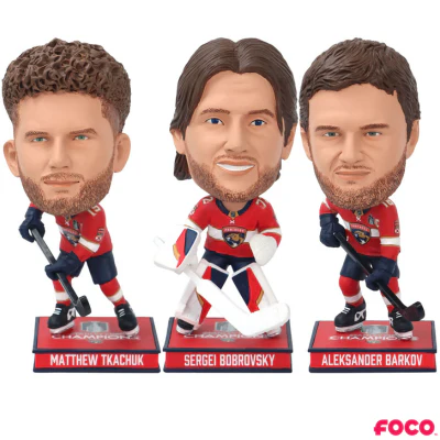 Florida Panthers 2024 Stanley Cup Champions Bobbleheads - Image 11