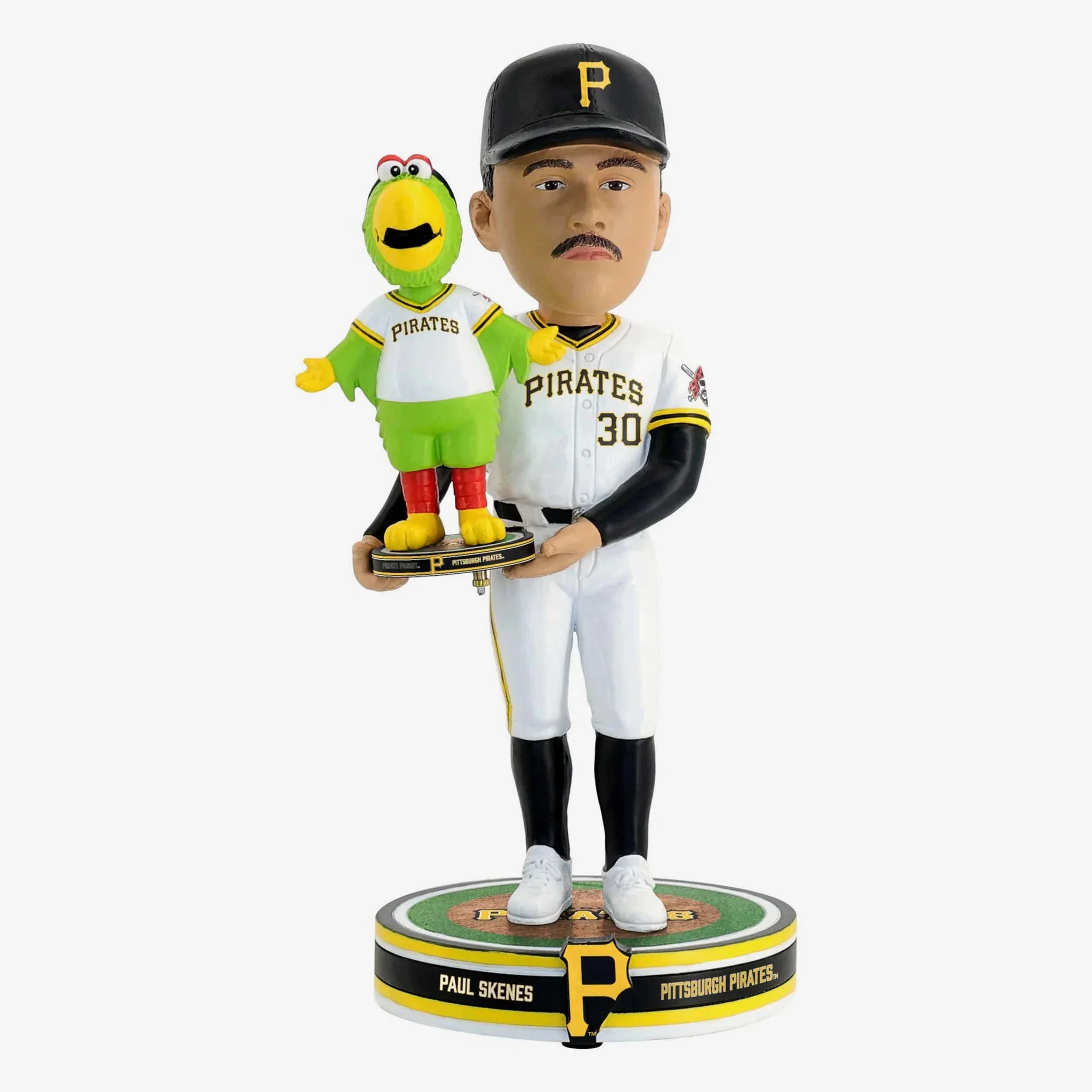 Paul Skenes & Pirate Parrot Pittsburgh Pirates Bobble Dubblz Friendz Bobblehead