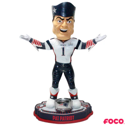 New England Patriots Super Bowl LIII 53 Bobbleheads - Image 10