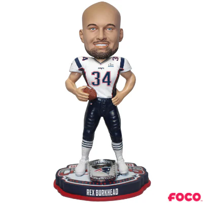 New England Patriots Super Bowl LIII 53 Bobbleheads - Image 12