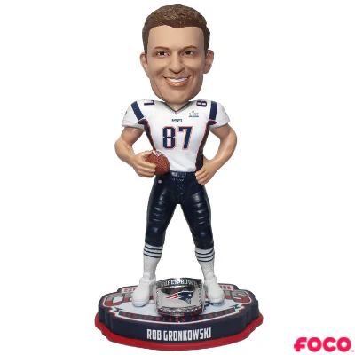 New England Patriots Super Bowl LIII 53 Bobbleheads - Image 13