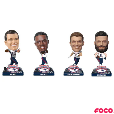 New England Patriots Super Bowl LIII 53 Bobbleheads - Image 18