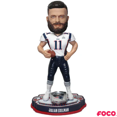 New England Patriots Super Bowl LIII 53 Bobbleheads - Image 8