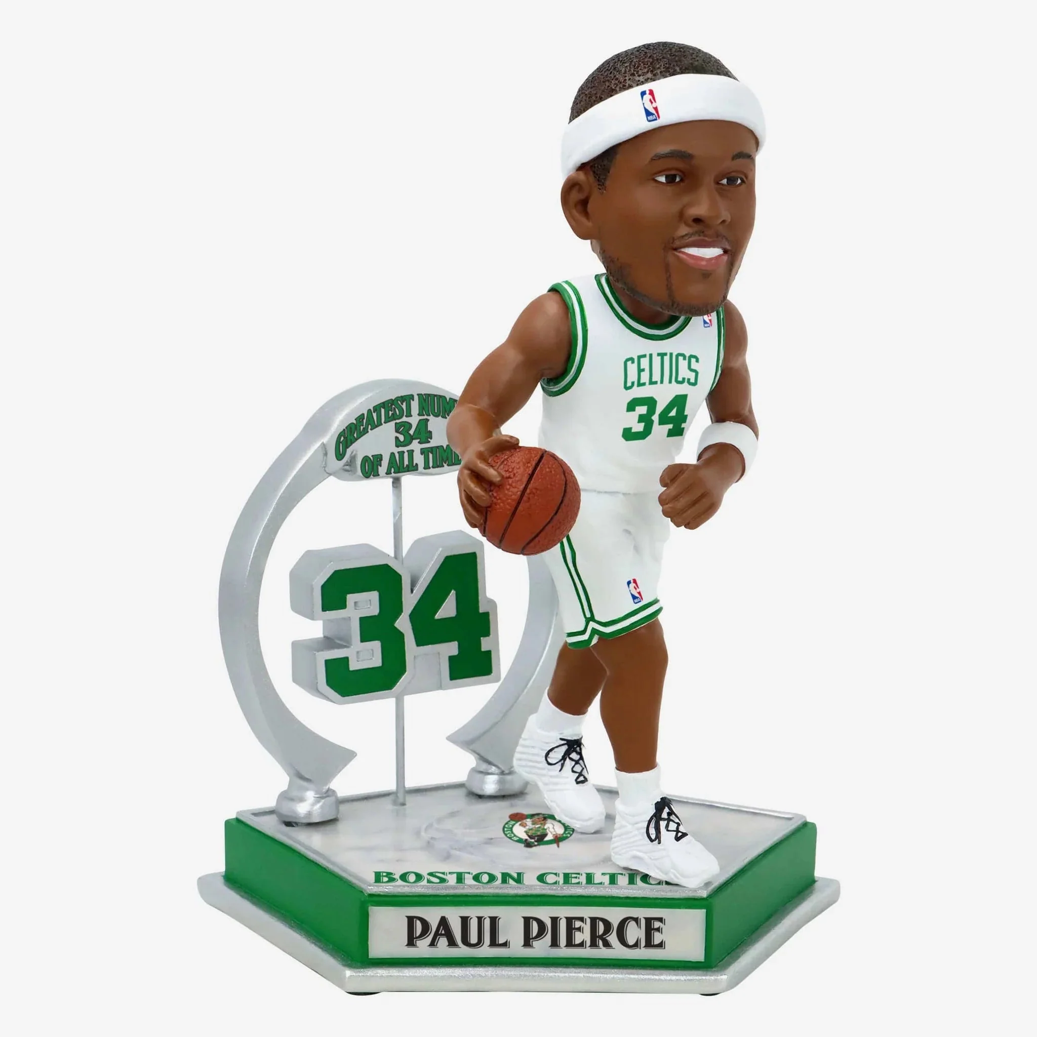 Paul Pierce Boston Celtics Legendary Number 34 NBA Basketball Bobblehead