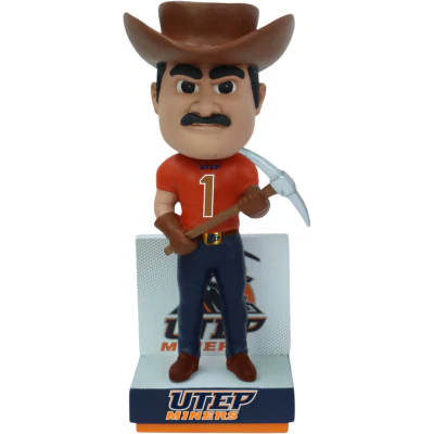 Paydirt Pete UTEP Miners Mascot Bobblehead (Presale) - Image 2