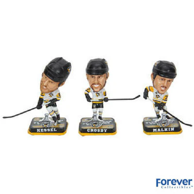 Pittsburgh Penguins 2017 NHL Stanley Cup Champions Bobbleheads - Image 12