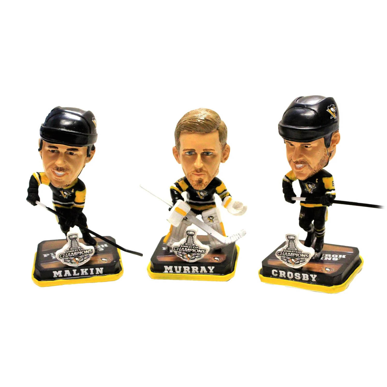 Pittsburgh Penguins 2016 NHL Stanley Cup Champions Bobbleheads - Image 17