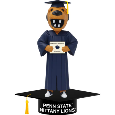 The Nittany Lion Penn State Nittany Lions Mascot Graduation Bobblehead (Presale) - Image 2