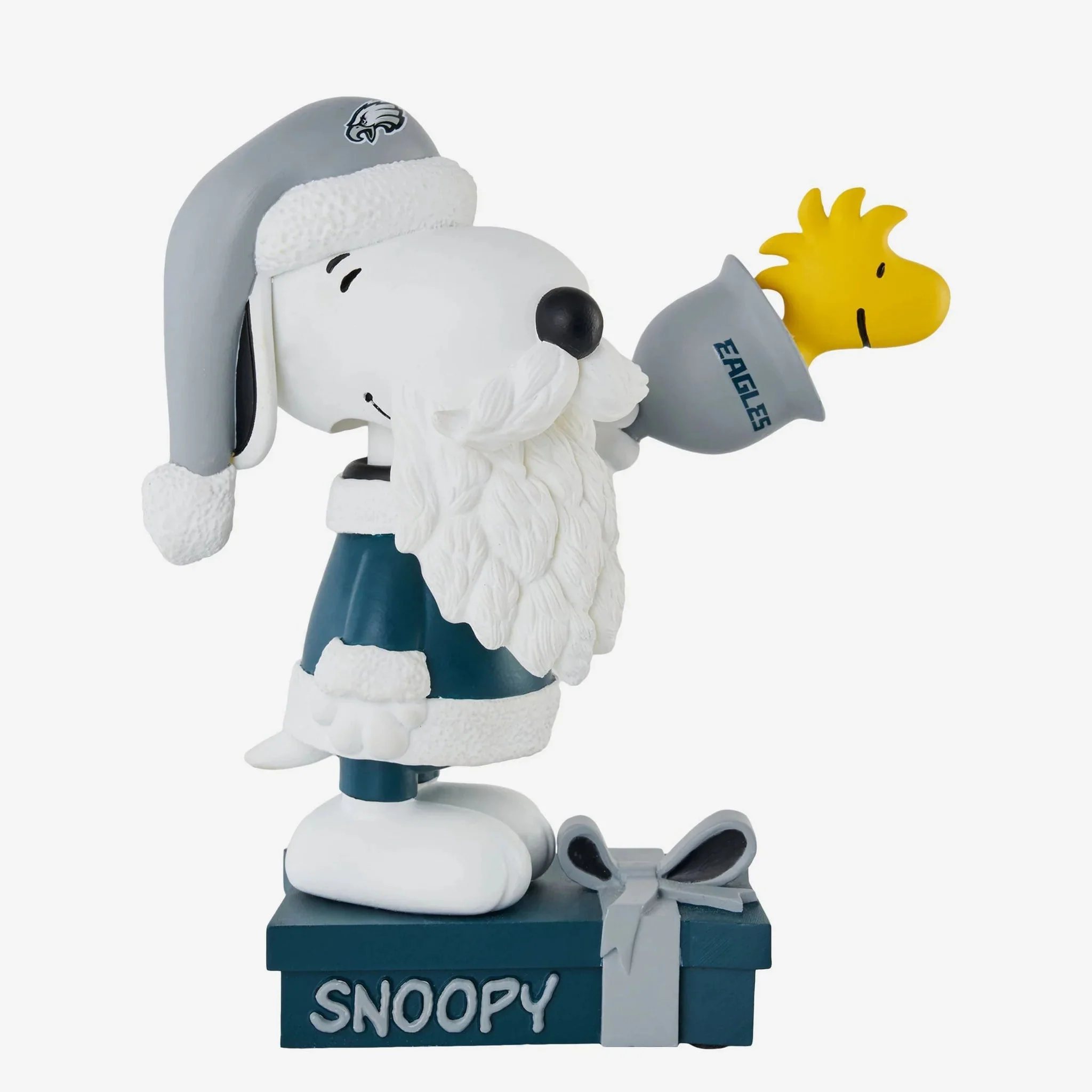 Snoopy & Woodstock Philadelphia Eagles 2024 Peanuts Christmas Special Bobblehead