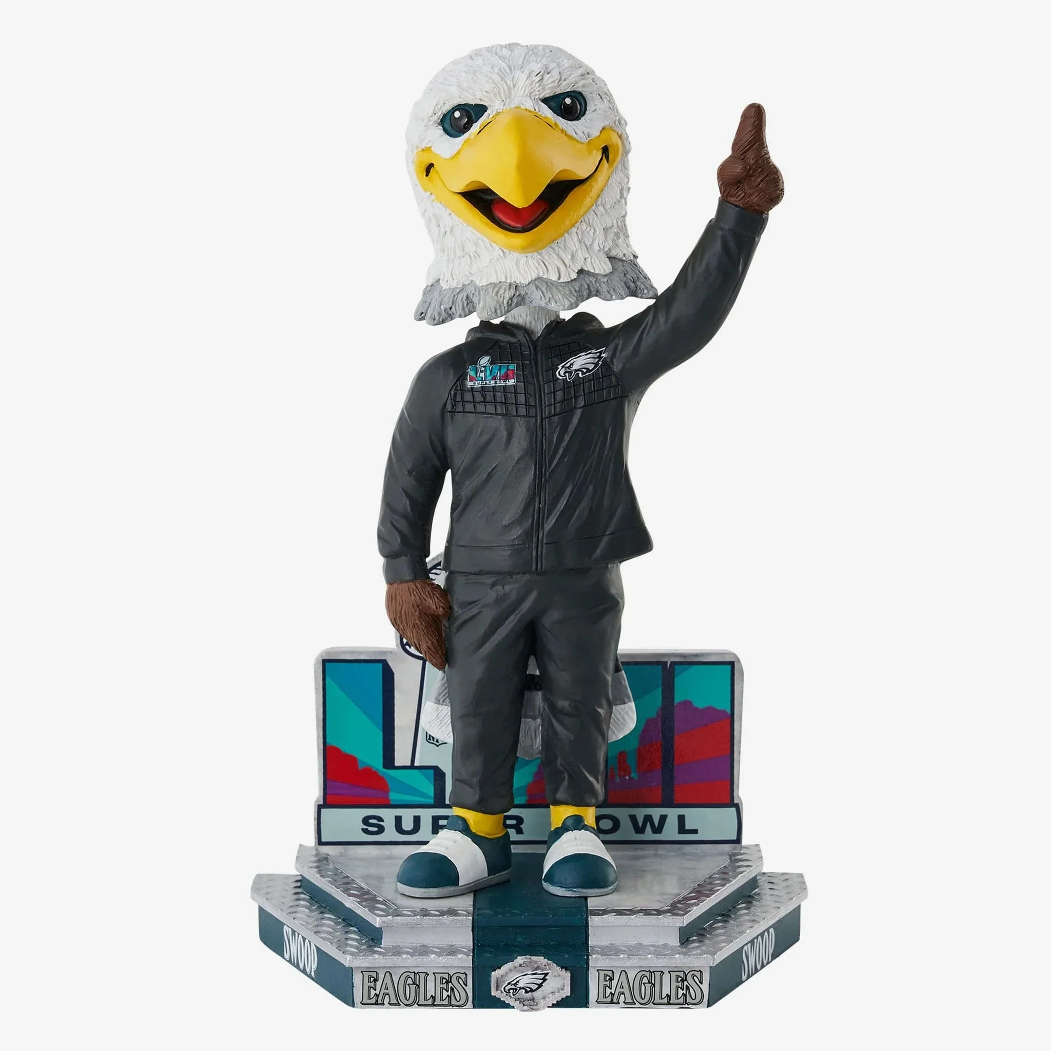 Swoop Philadelphia Eagles Super Bowl LVII Outfit NFL Football Bobblehead