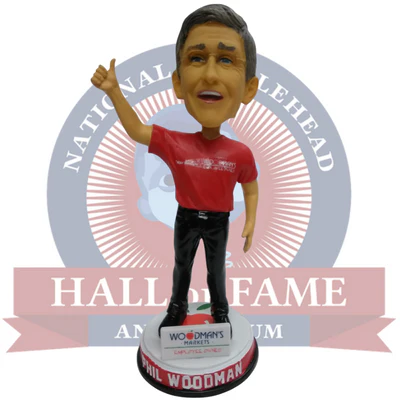 Phil Woodman Woodman's Markets Bobblehead