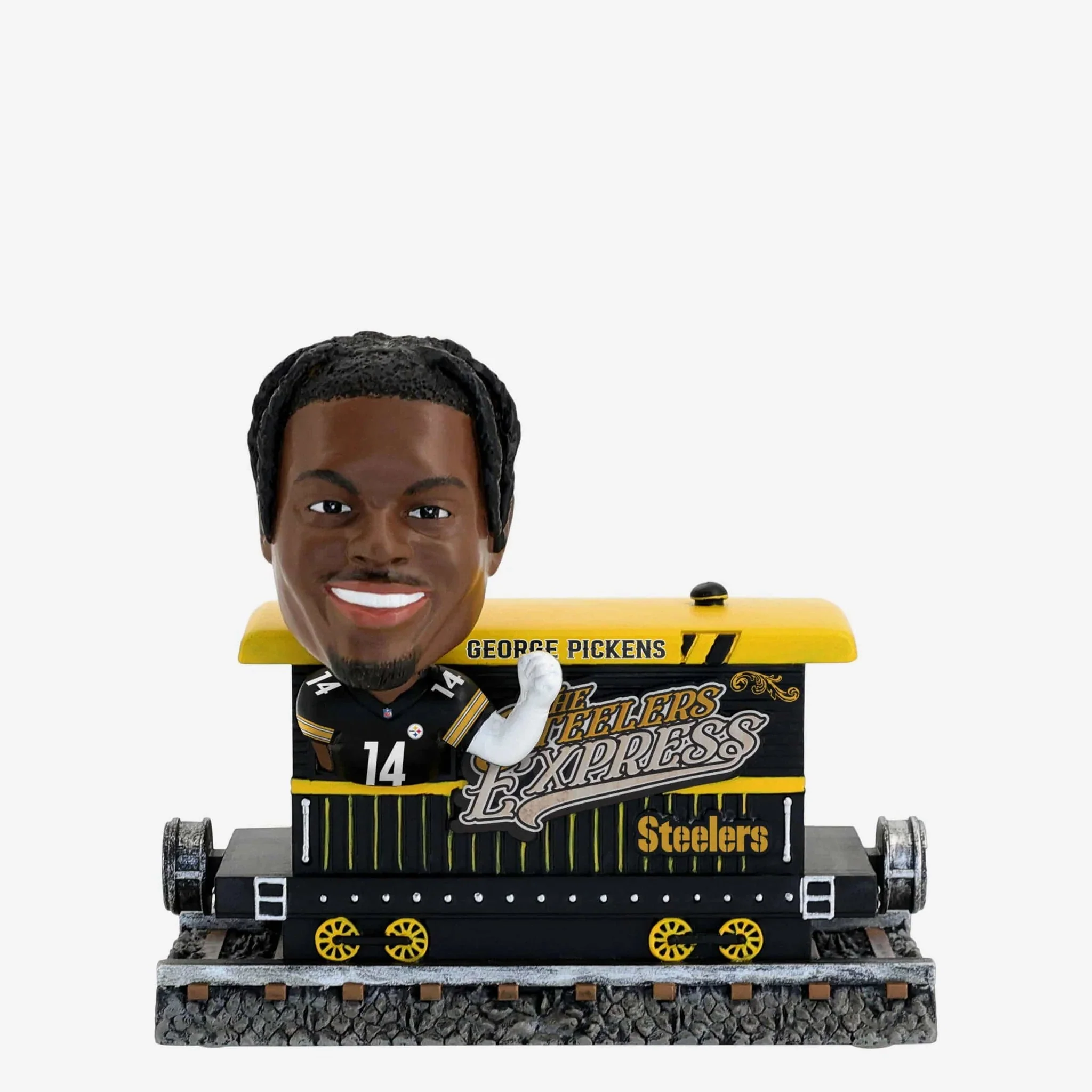 George Pickens Pittsburgh Steelers Express Train NFL Football Bobblehead