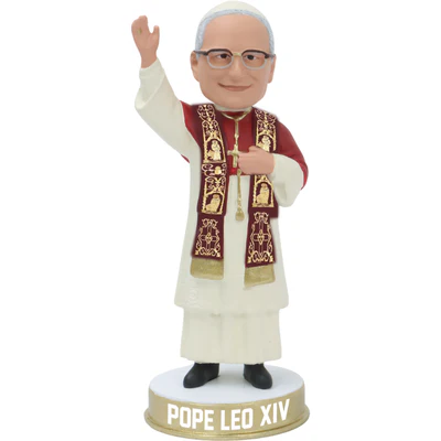 Pope Leo XIV Mini Bobbleheads - Image 2