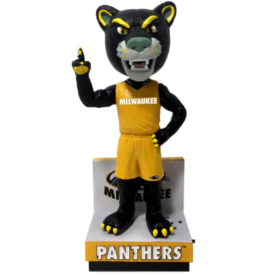 Pounce Panther Milwaukee Panthers Fight Song Mascot Bobbleheads - Image 4