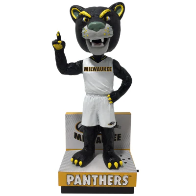 Pounce Panther Milwaukee Panthers Fight Song Mascot Bobbleheads - Image 5