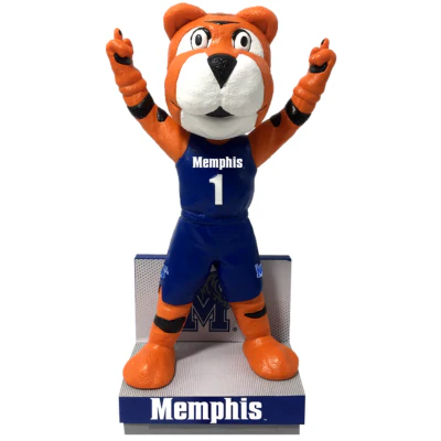Pouncer the Tiger Memphis Tigers Mascot Bobbleheads - Image 2