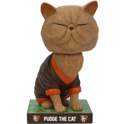 Pudge the Cat Bowling Green Falcons Bobblehead - Image 2