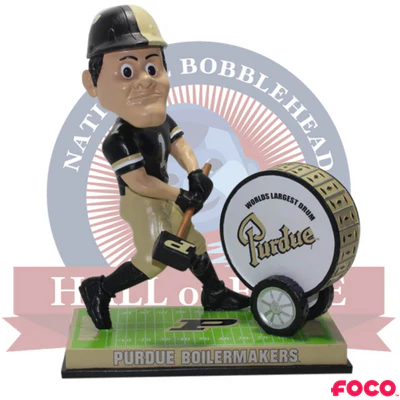 Purdue Pete World's Largest Drum Bobblehead