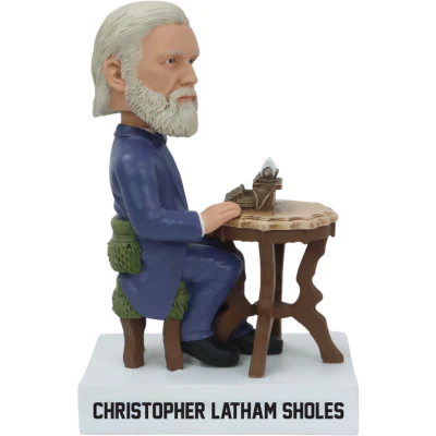 Christopher Latham Sholes Bobblehead - Image 2