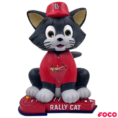 St. Louis Cardinals Rally Cat Bobblehead - Image 2