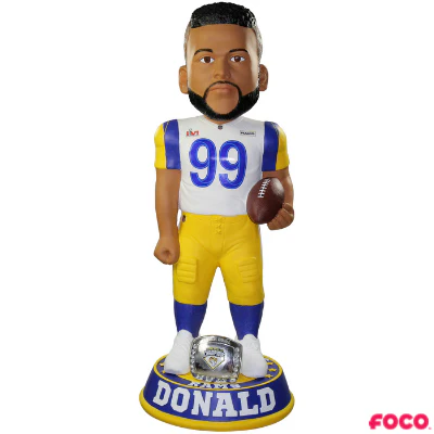 Los Angeles Rams Super Bowl LVI 56 Champions Bobbleheads - Image 24