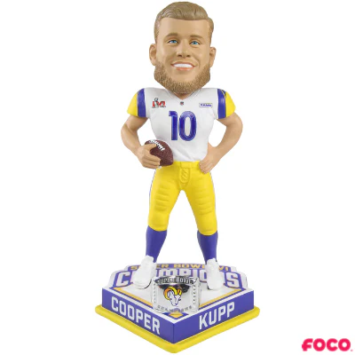 Los Angeles Rams Super Bowl LVI 56 Champions Bobbleheads - Image 5