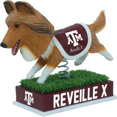 Reveille X Texas A&M Aggies Running Bobblehead (Presale) - Image 2