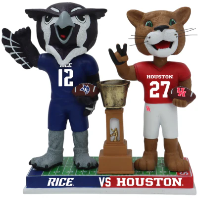 Rice vs. Houston Football Rivalry Bobblehead - Image 2