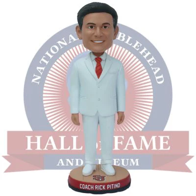 Rick Pitino St. John's Red Storm Coach White Suit Bobblehead