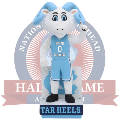 RJ North Carolina Tar Heels Mascot Bobblehead (Presale)