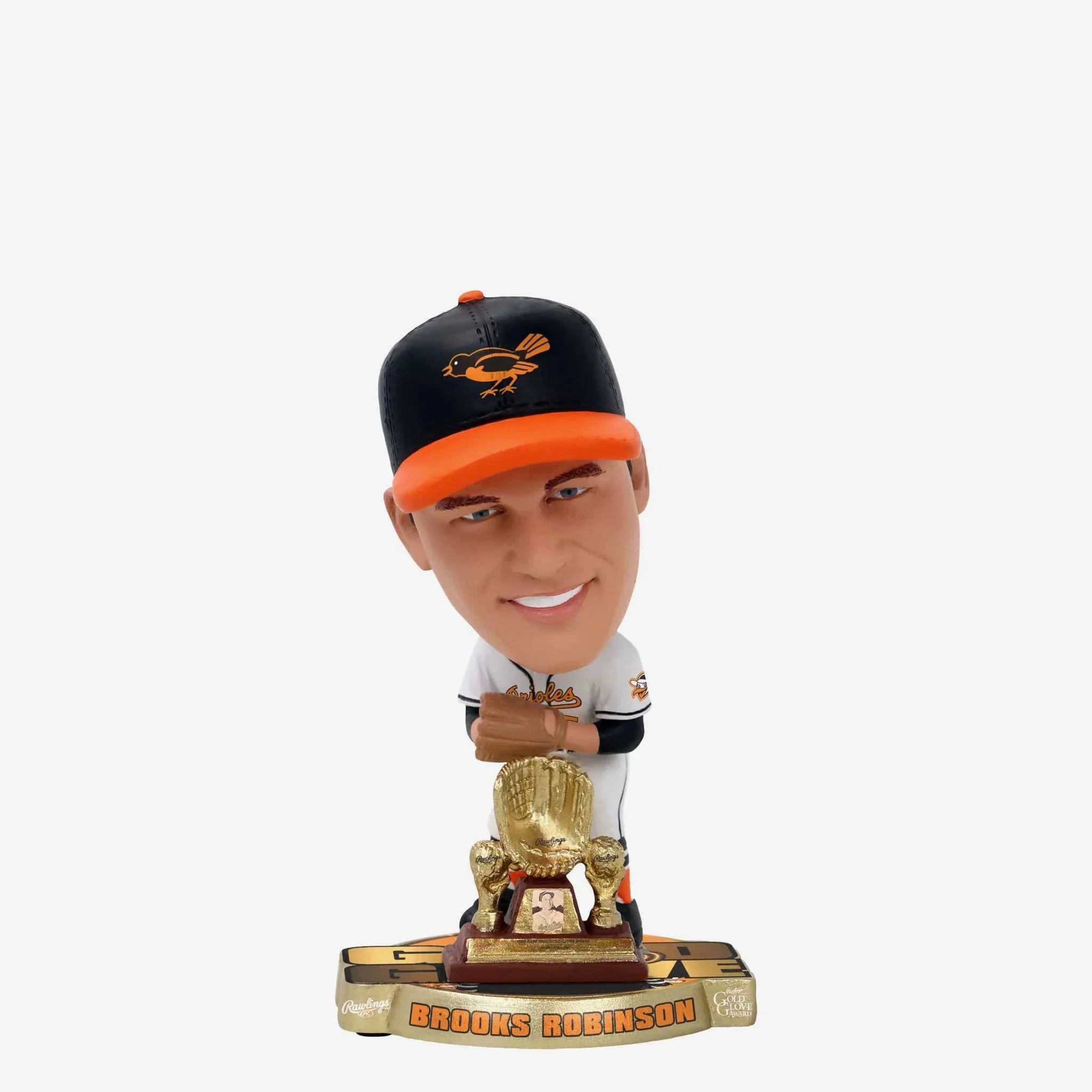Brooks Robinson Baltimore Orioles 1960 Gold Glove Mini Bighead MLB Bobblehead