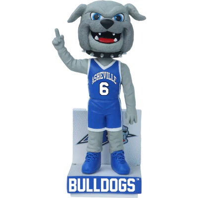 Rocky the Bulldog UNC Asheville Bulldogs Mascot Bobblehead - Image 2