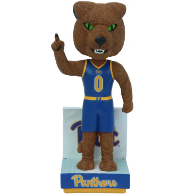 Roc the Panther Pittsburgh Pitt Panthers Mascot Bobblehead (Presale) - Image 2