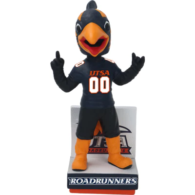 Rowdy the Roadrunner UTSA Roadrunners Mascot Bobblehead - Image 2