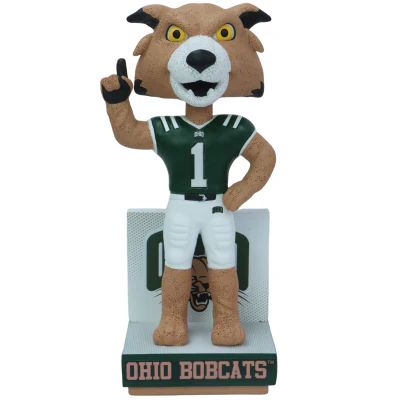 Rufus the Bobcat Ohio Bobcats Mascot Bobblehead (Presale) - Image 2