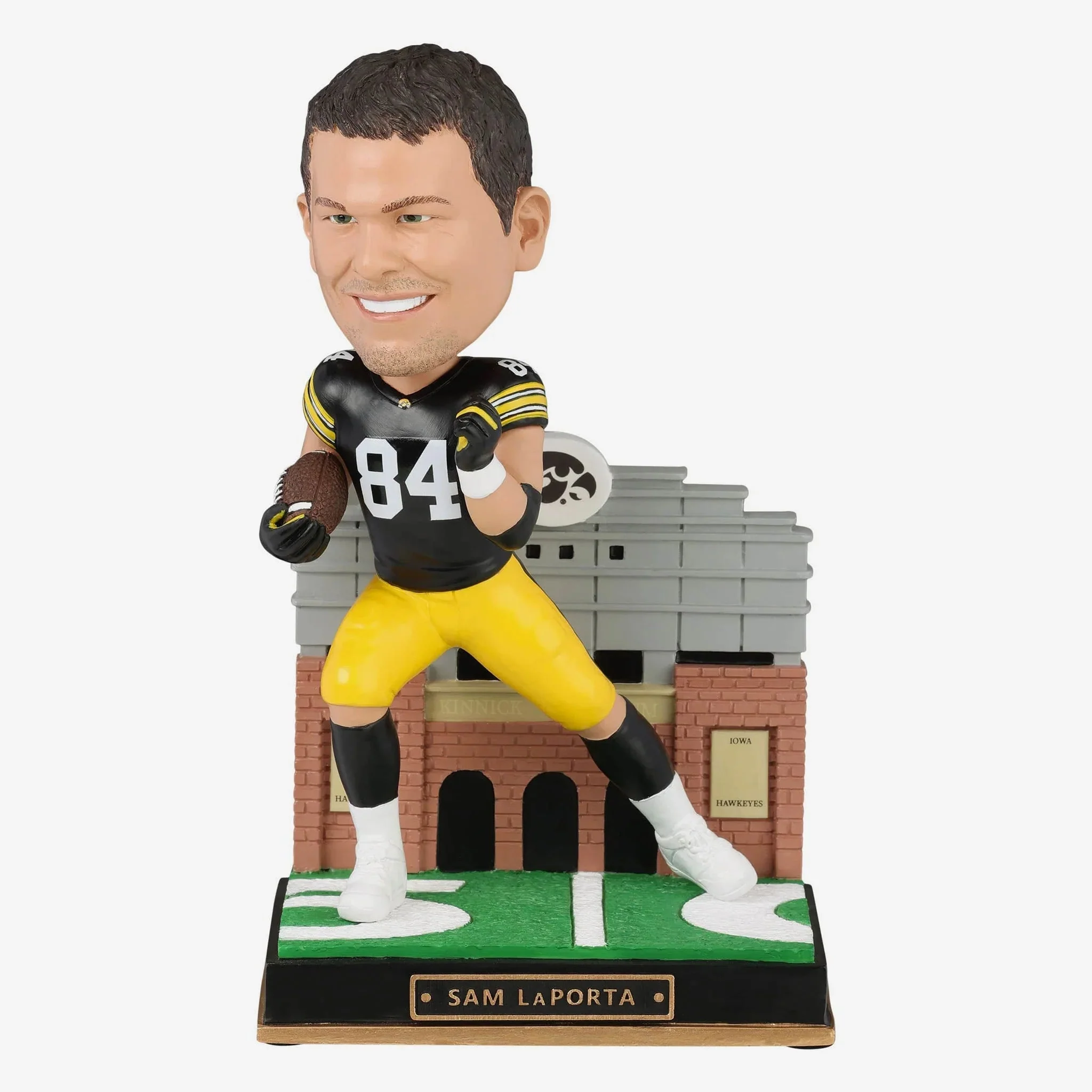Sam LaPorta Iowa Hawkeyes Gate Series NCAA College Bobblehead