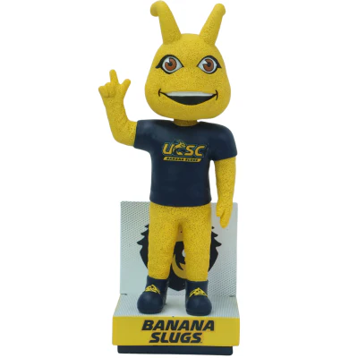 Sammy the Banana Slug UC Santa Cruz Banana Slugs Mascot Bobblehead (Presale) - Image 2