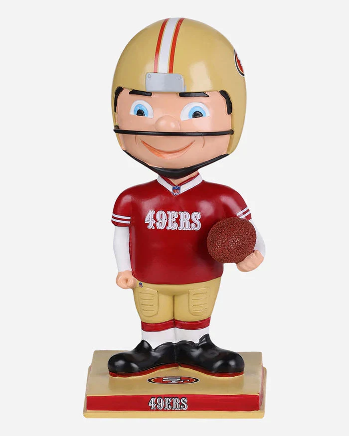 San Francisco 49ers Retro Vintage NFL Football Bobblehead