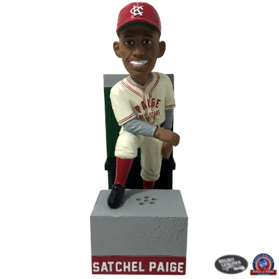 Satchel Paige Talking Baseball Bobbleheads - Image 4