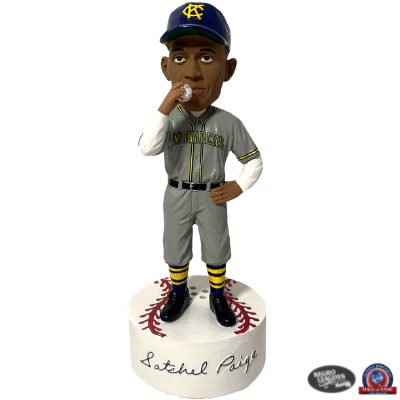 Satchel Paige Talking Baseball Bobbleheads - Image 9