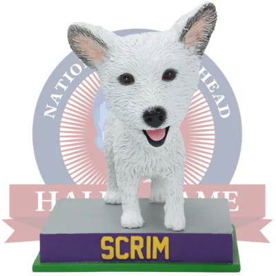 Scrim Bobblehead