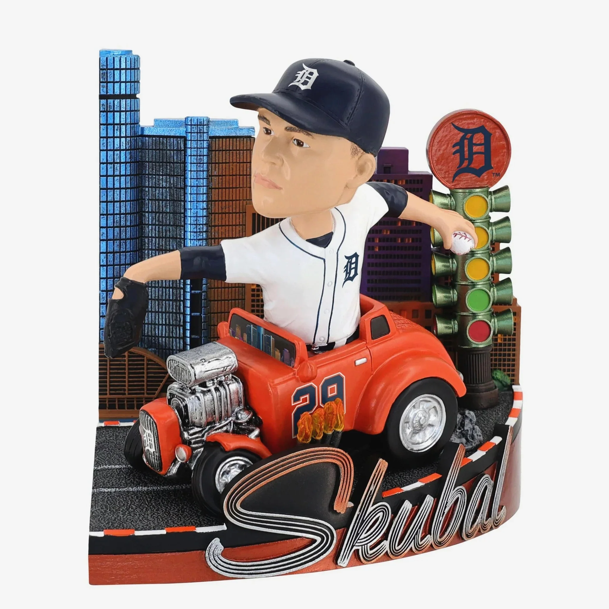 Tarik Skubal Detroit Tigers Motor City MLB Baseball Bobblehead