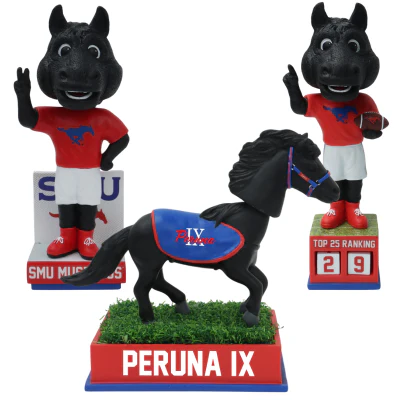 SMU Mustangs Mascot Bobbleheads - Image 5