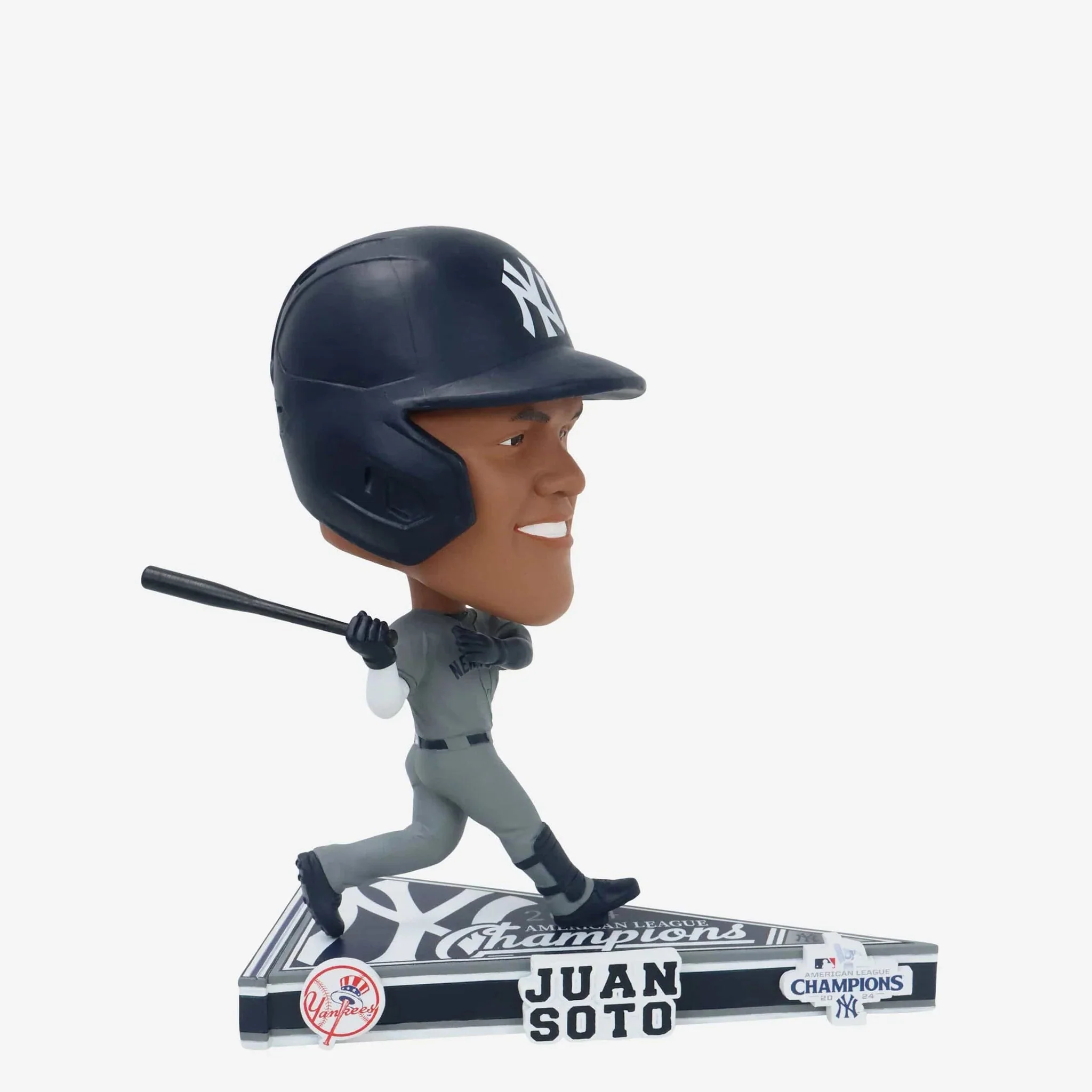 Juan Soto New York Yankees 2024 AL Champions Pennant Bighead Bobblehead
