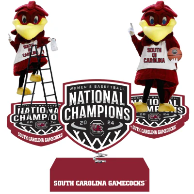 South Carolina Gamecocks 2024 NCAA Women's Basketball National Champions Bobbleheads - Image 5