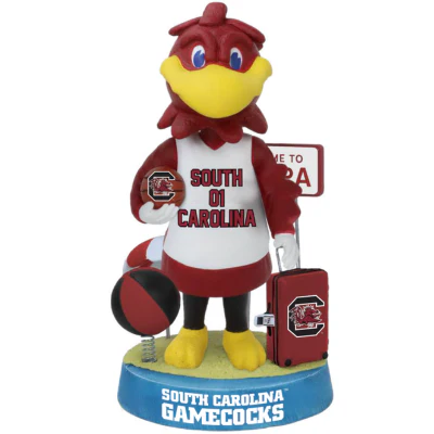South Carolina Gamecocks Cocky Welcome to Tampa Bobblehead (Presale) - Image 2