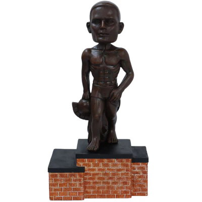 Michigan State Spartans Spartan Statue Bobblehead - Image 2